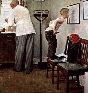Norman Rockwell painting